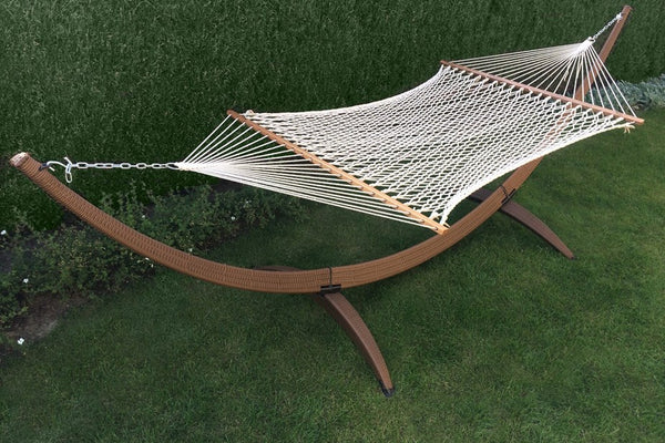 15ft Arc Hammock Stand - Wicker Rattan