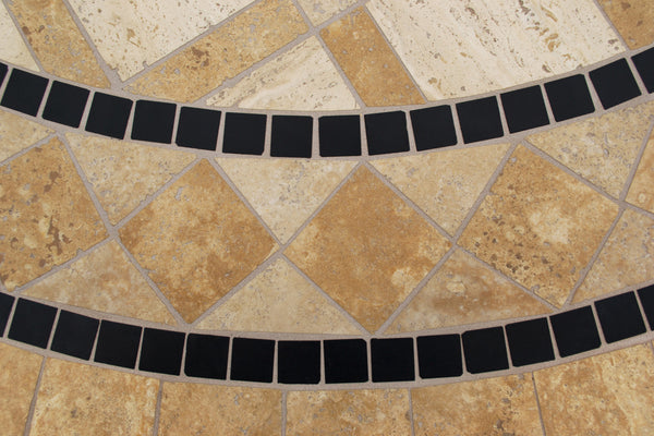 Marquesas 5 Piece All Weather Wicker and Stone Dining Collection - Tortuga Outdoor