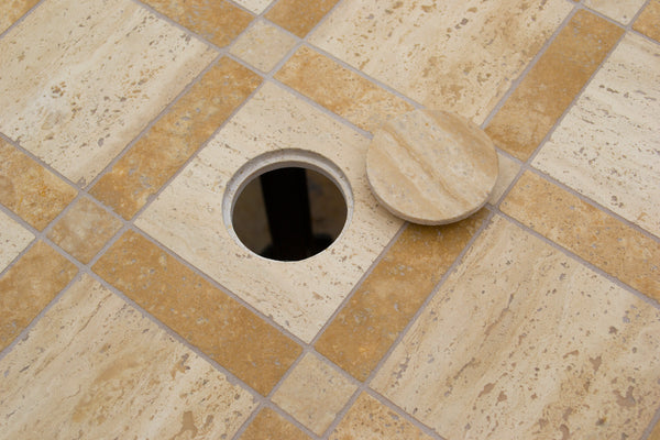 Marquesas 5 Piece All Weather Wicker and Stone Dining Collection - Tortuga Outdoor