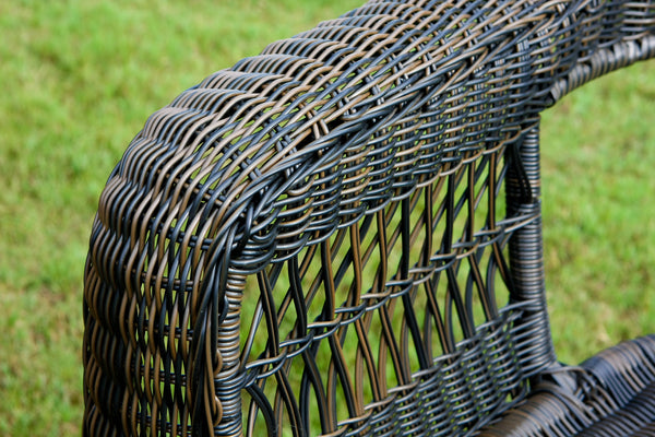 The Portside 5 Piece All Weather Wicker Dining Set  - Tortuga Outdoor