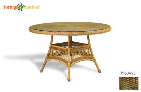 The Lexington 48" Round Dining Table - Tortuga Outdoor