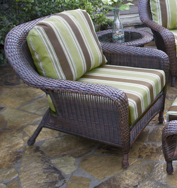 The Lexington All Weather Wicker Club Chair - Tortuga Outdoor