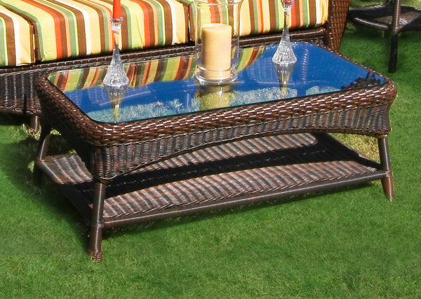 The Lexington 6-Piece All Weather Wicker Deep Seating Loveseat Set - Tortuga Outdoor