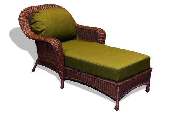Sea Pines All Weather Wicker Chaise Lounger - Tortuga Outdoor