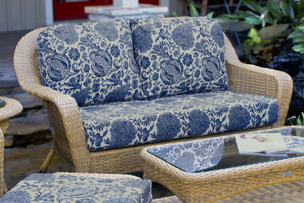 The Lexington All Weather Wicker Loveseat - Tortuga Outdoor