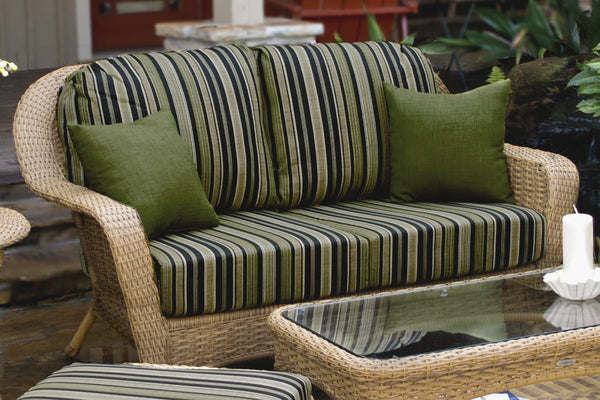 The Lexington All Weather Wicker Loveseat - Tortuga Outdoor