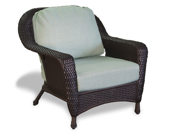 The Lexington All Weather Wicker Club Chair - Tortuga Outdoor