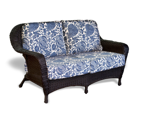 The Lexington All Weather Wicker Loveseat - Tortuga Outdoor