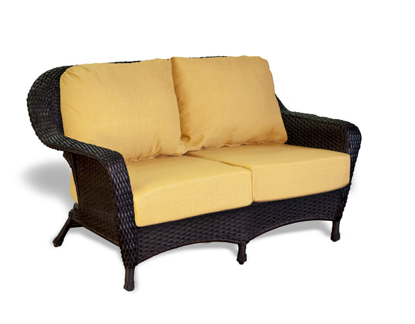 The Lexington All Weather Wicker Loveseat - Tortuga Outdoor