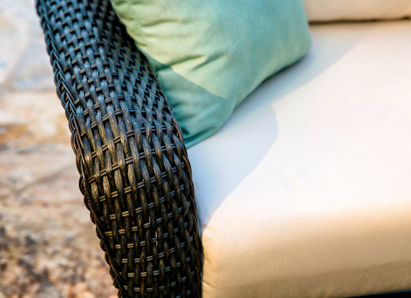 The Lexington 6-Piece All Weather Wicker Deep Seating Loveseat Set - Tortuga Outdoor