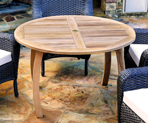 Sea Pines 5 Piece All Weather Wicker Conversation Table Set - Tortuga Outdoor