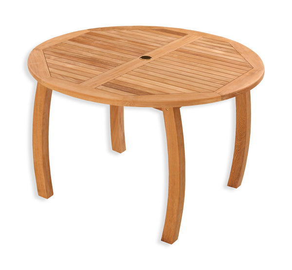 Sea Pines 5-Piece Dining Set with Jakarta Teak Dining Table - Tortuga Outdoor