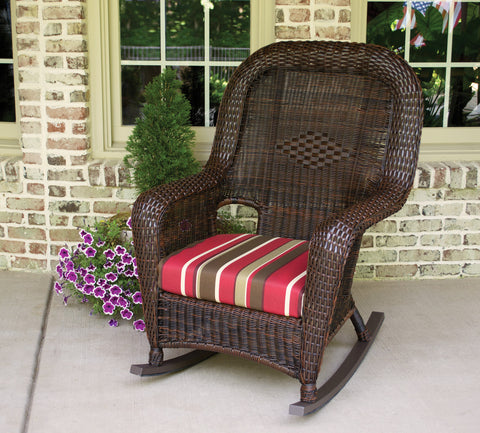 The Lexington All Weather Wicker Rocking Chair - Tortuga Outdoor
