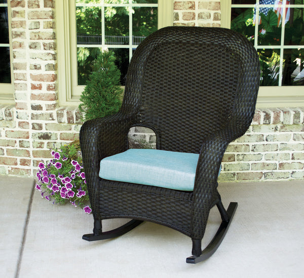 The Lexington All Weather Wicker Rocking Chair - Tortuga Outdoor